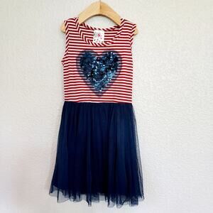 🔴3/$20 Jenna & Jessie 4th of July Dress Size 5